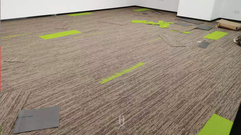 成都科隆化学-铁建广场新办公室地毯案例